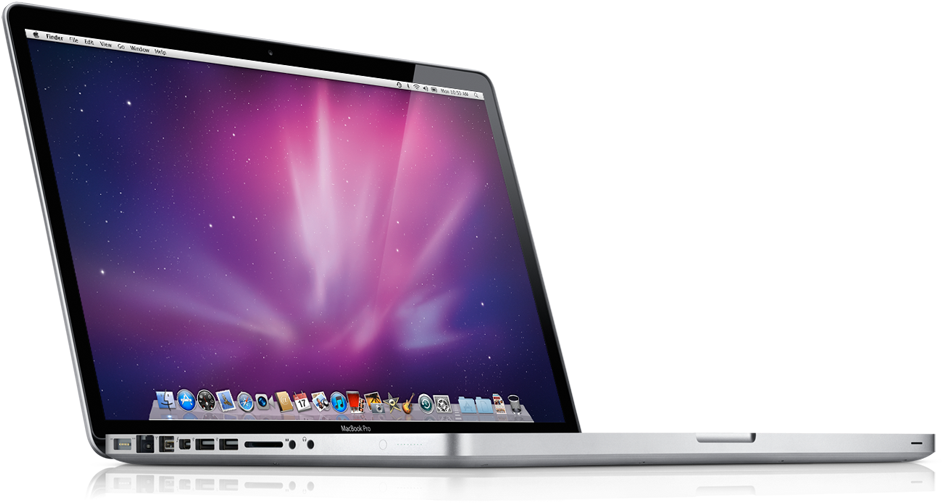 Mac Book Pro 側面視角 壁紙