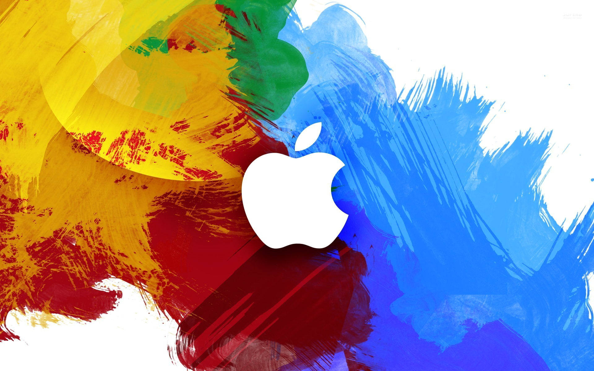 MacBook Air 笔触壁纸 壁紙