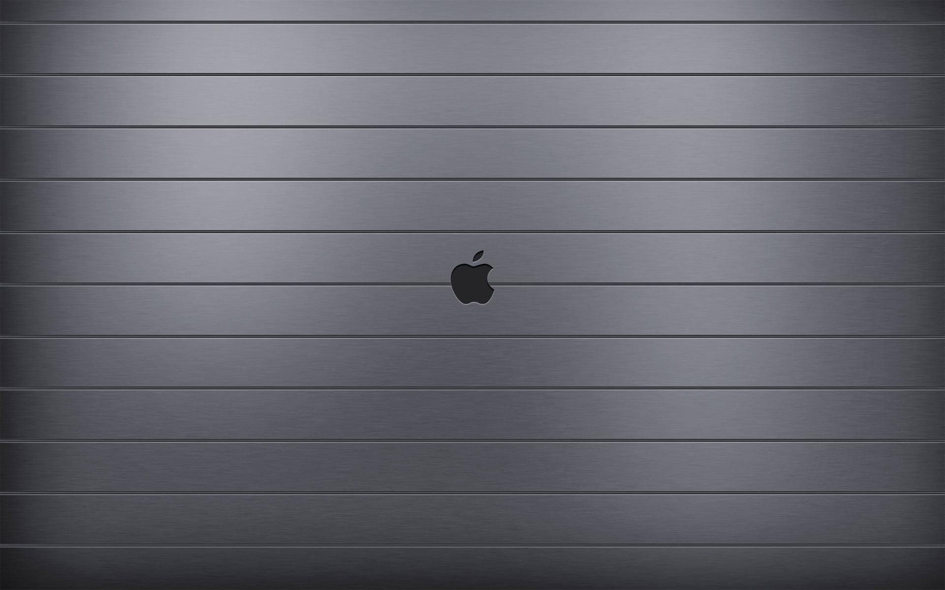 MacBook Air 金属质感标志 壁紙