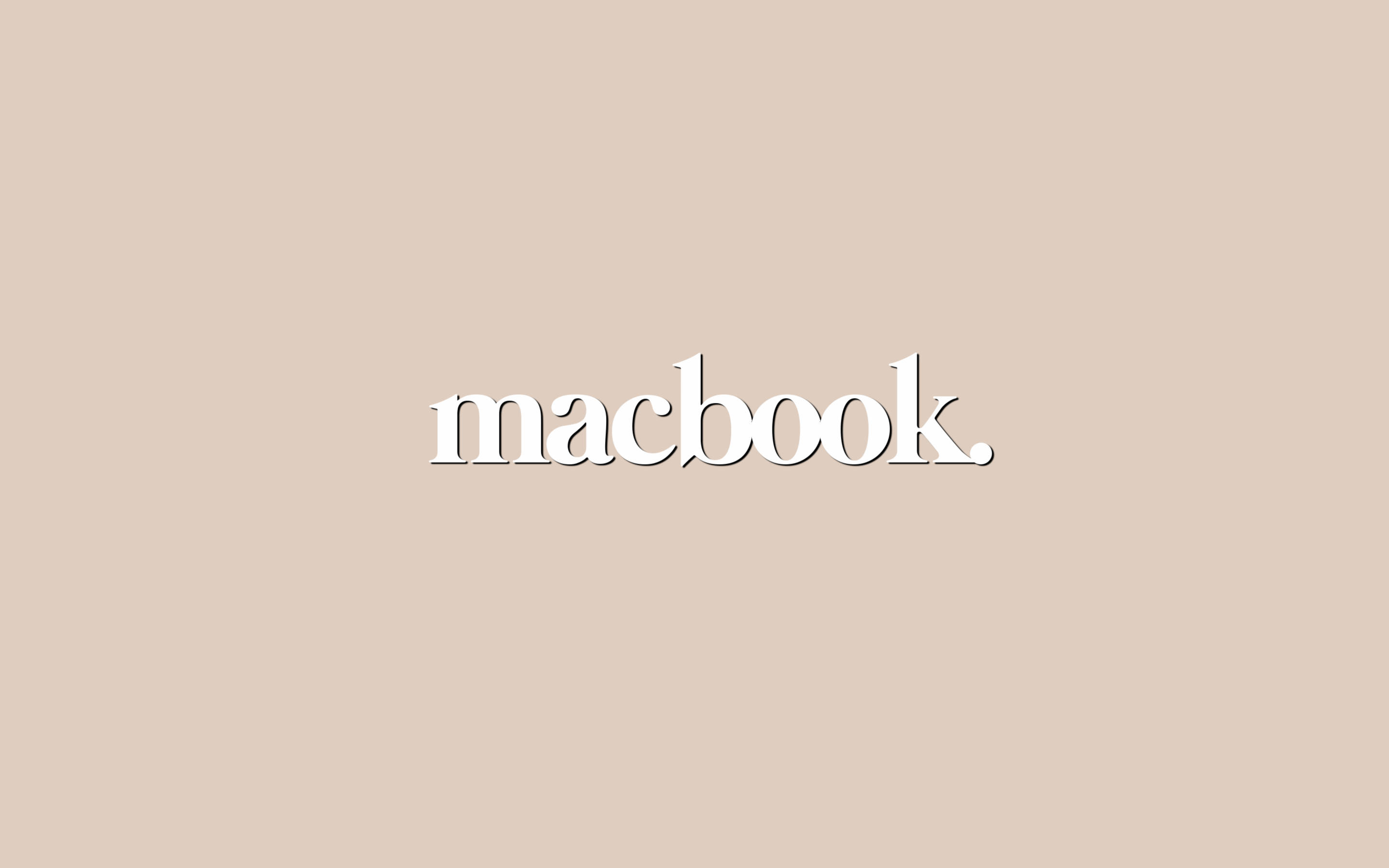 Macbook 簡約美學桌面 壁紙
