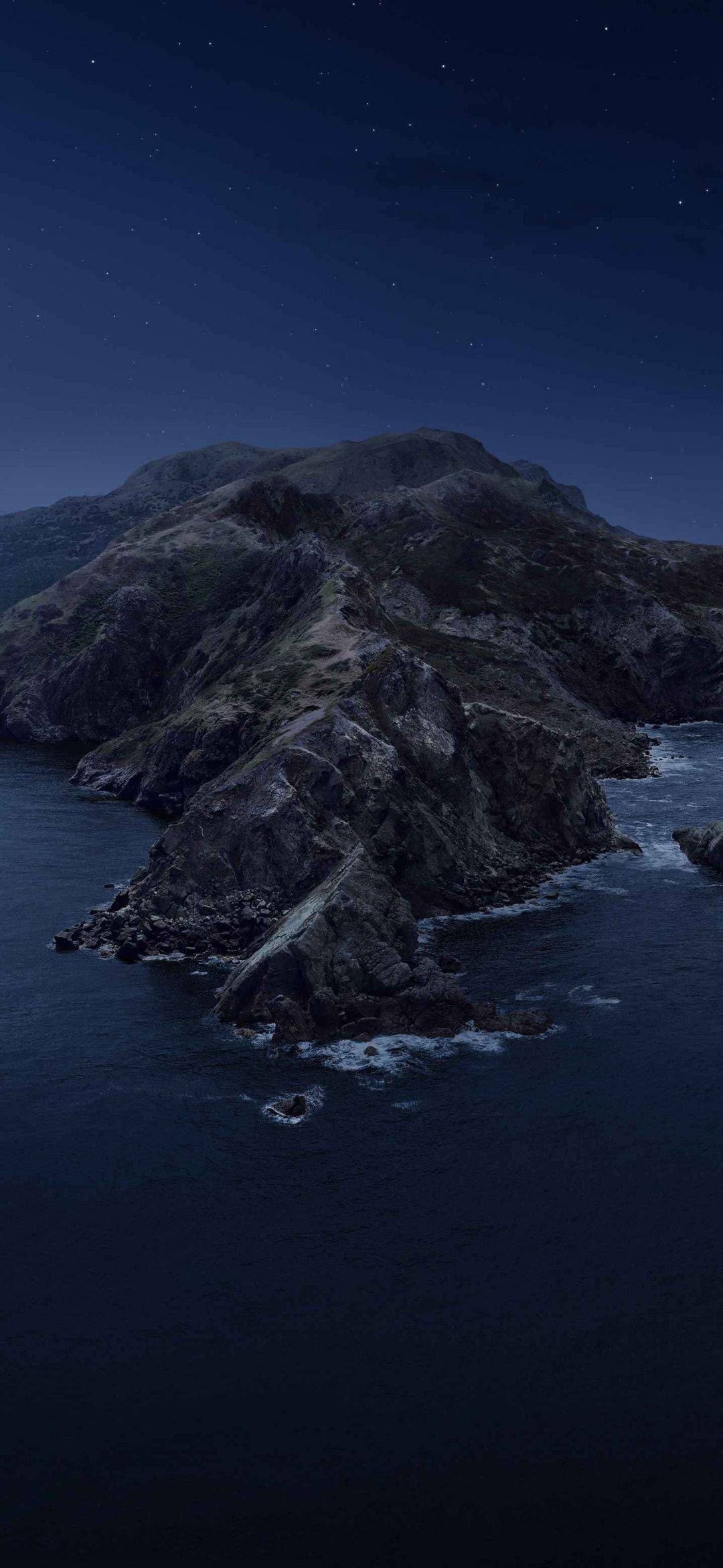 macOS Catalina 深蓝天空 壁紙