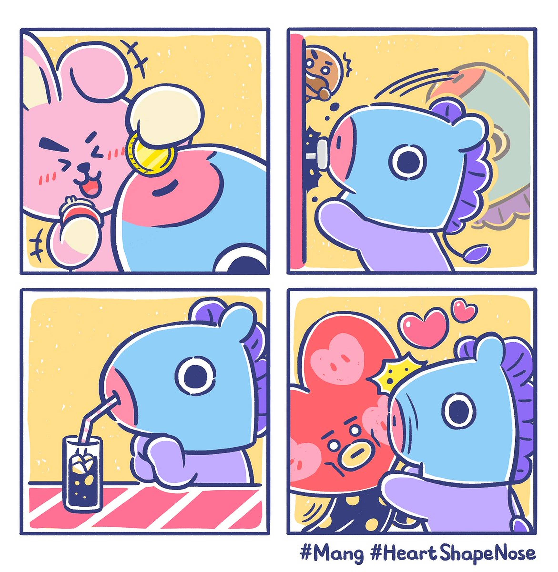 Mang Bt21 漫畫 壁紙