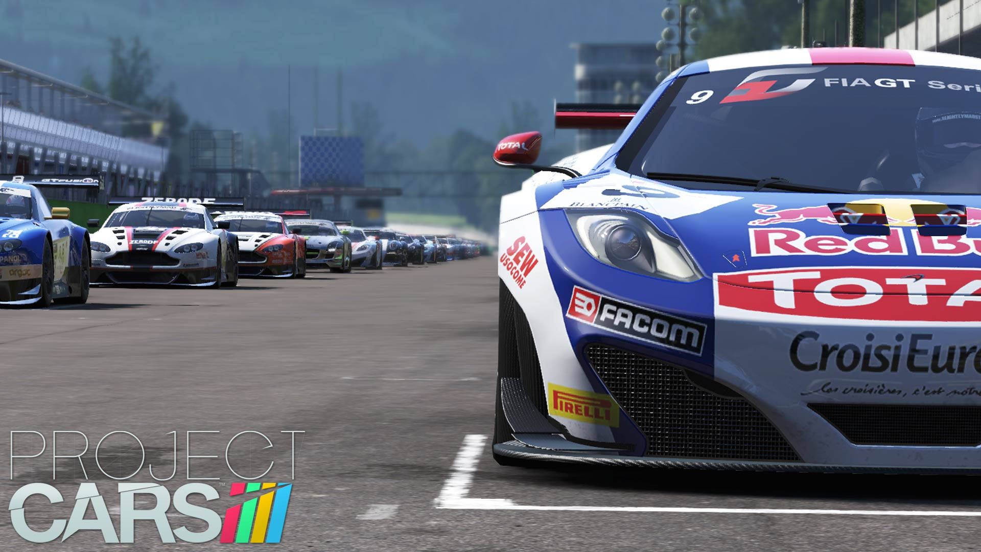 魅力十足的《賽車計劃》McLaren MP4-12C GT3 壁紙