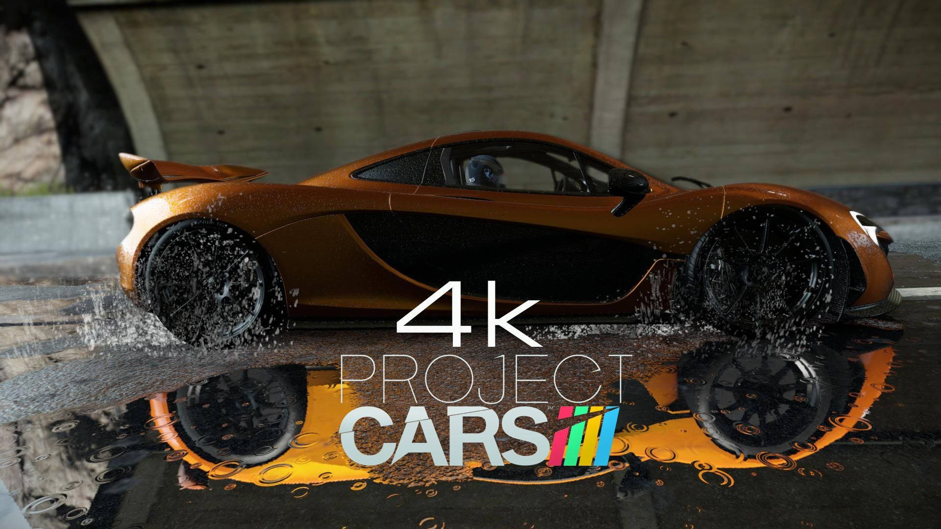 驚豔McLaren P1超級跑車《Project Cars》4K 壁紙