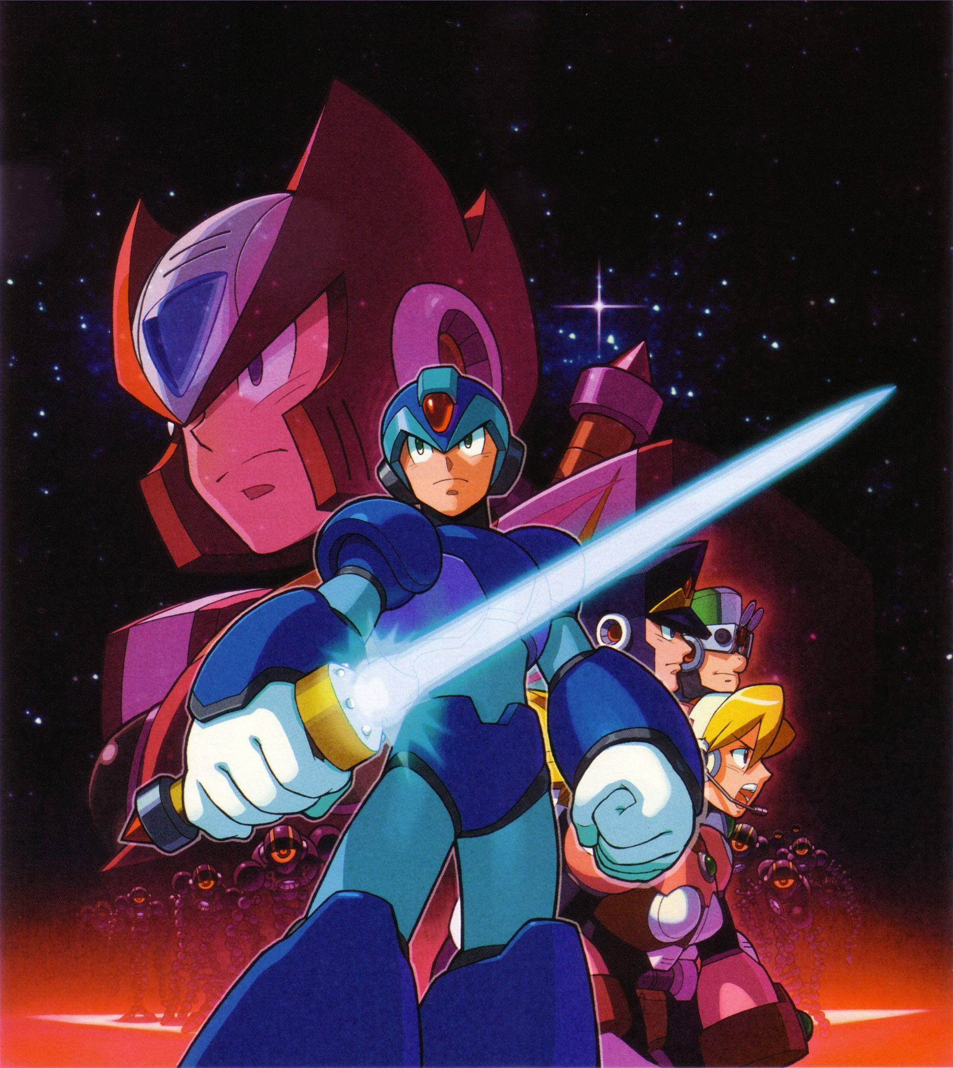 Mega Man Xtreme 2 遊戲海報 壁紙