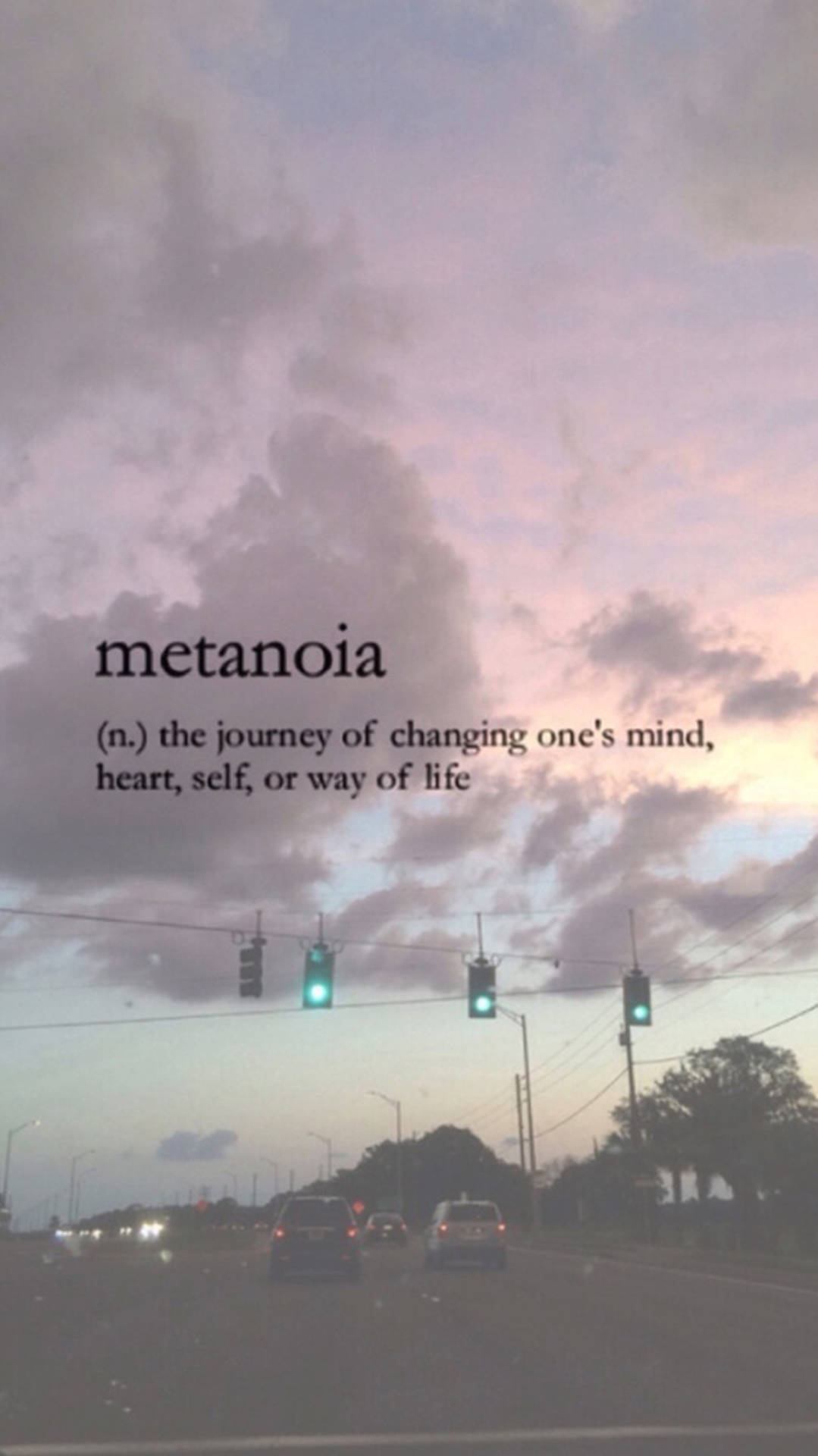 Metanoia 美學字詞桌布