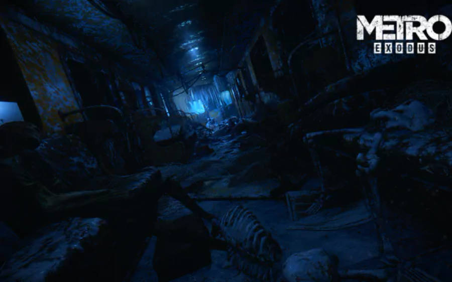 Metro Exodus 破舊房間 3440x1440 壁紙