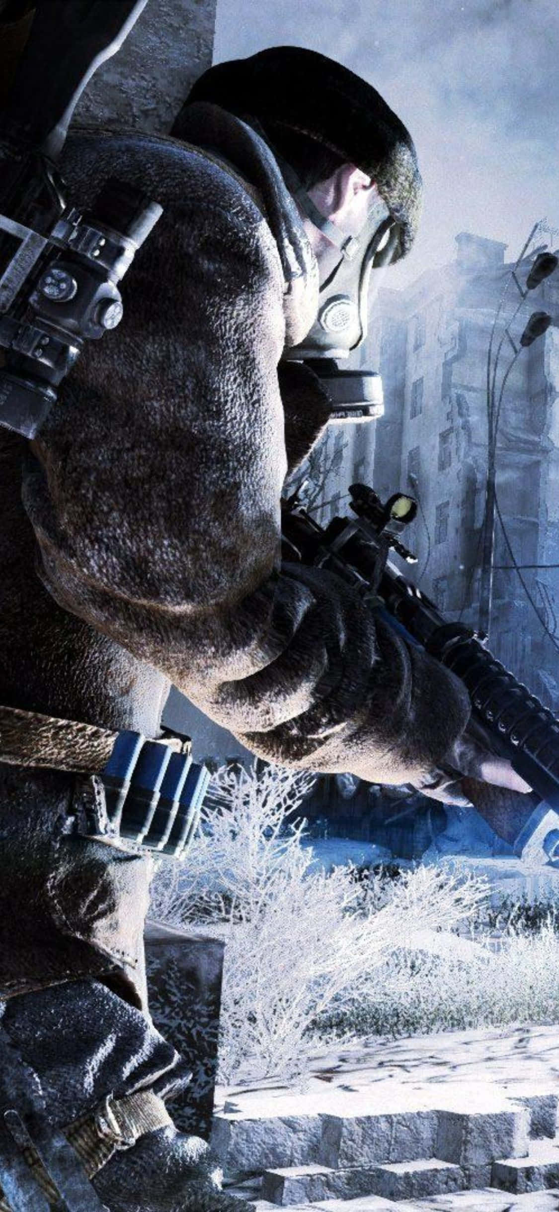 沉浸於《Metro Exodus》的極致細節，就在你的全新 iPhone X 壁紙