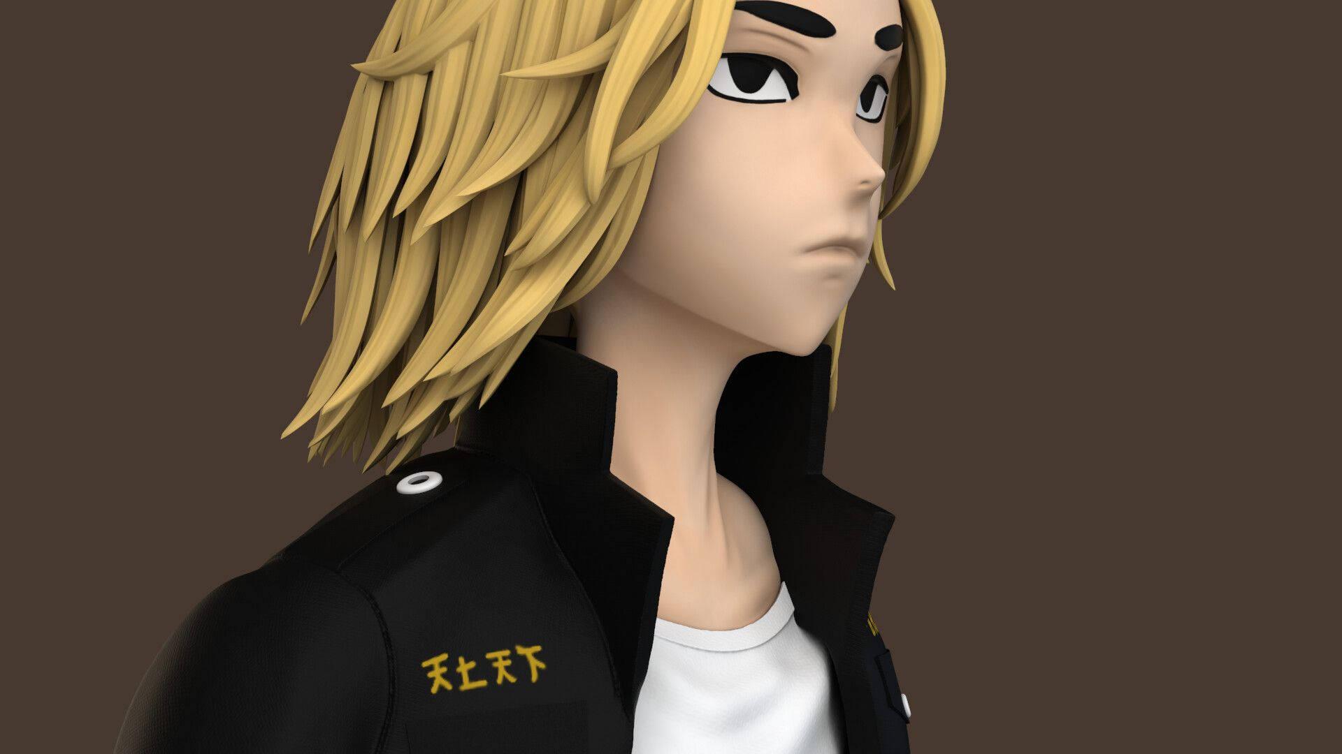Mikey 東京復仇者 動畫風格同人創作 壁紙