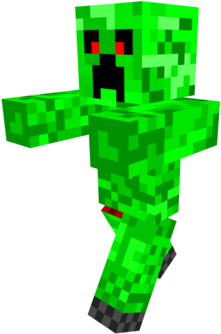 Minecraft苦力怕角色模型 壁紙