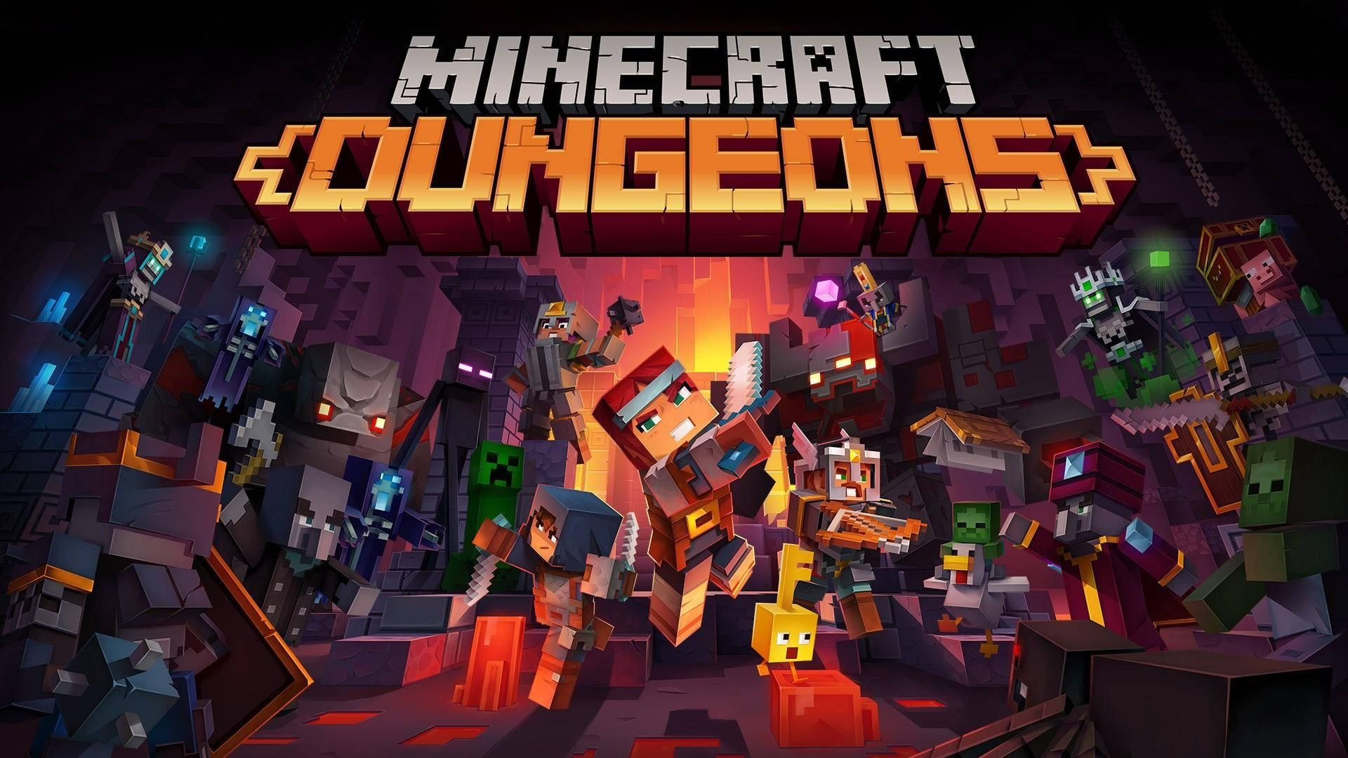 Minecraft Dungeons 官方海報 壁紙