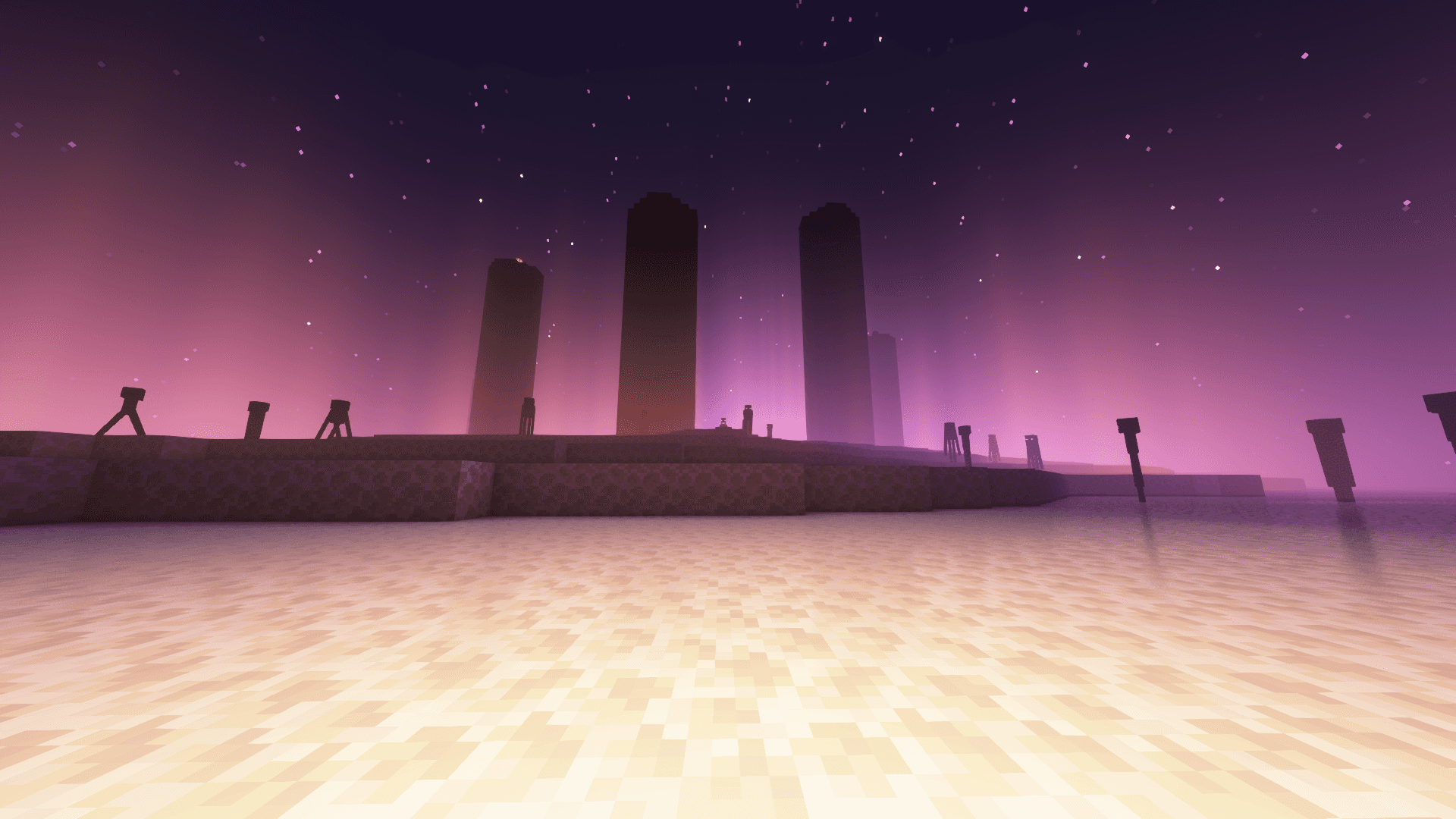 Minecraft 旅程終點 壁紙