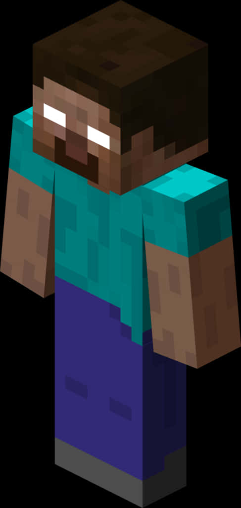 Minecraft Herobrine 角色渲染图 壁紙