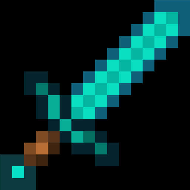 Minecraft 鑽石劍圖示 壁紙