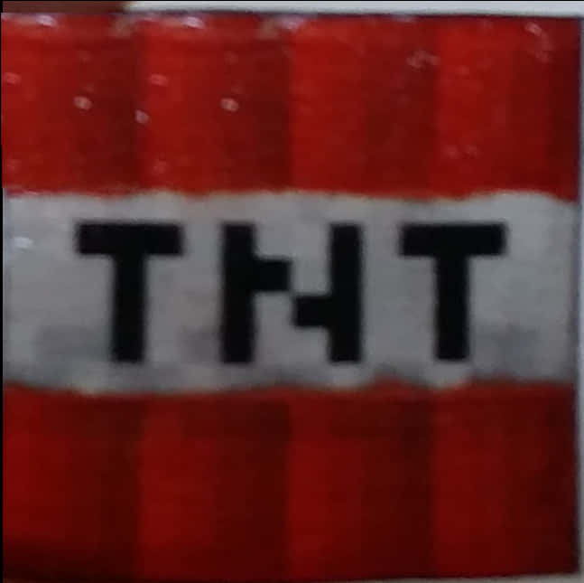 Minecraft TNT 方塊特寫 壁紙