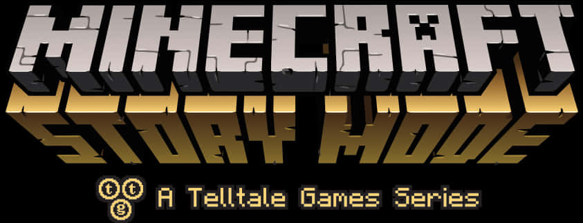 Minecraft 故事模式标志 壁紙