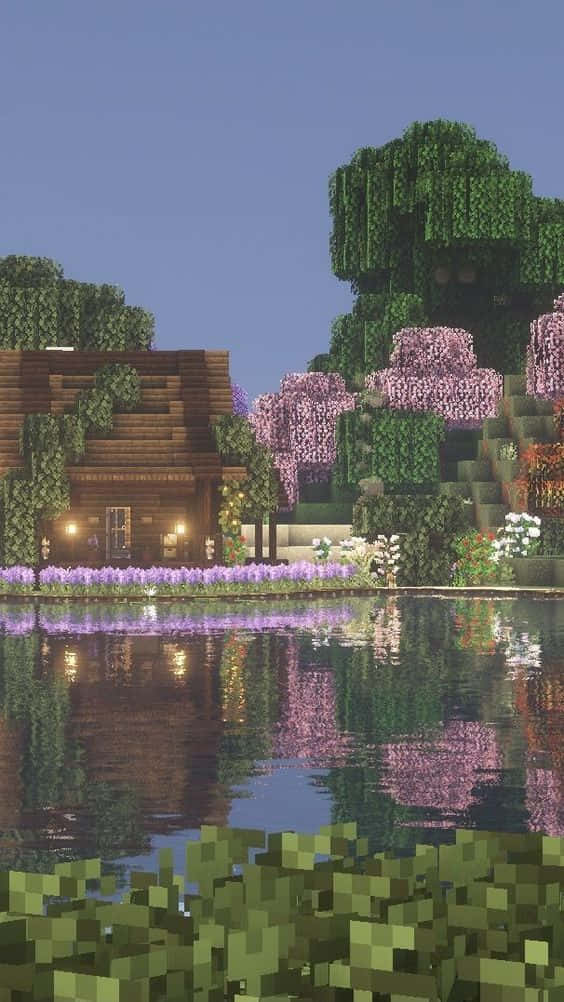Minecraft 生態系 Android 壁紙