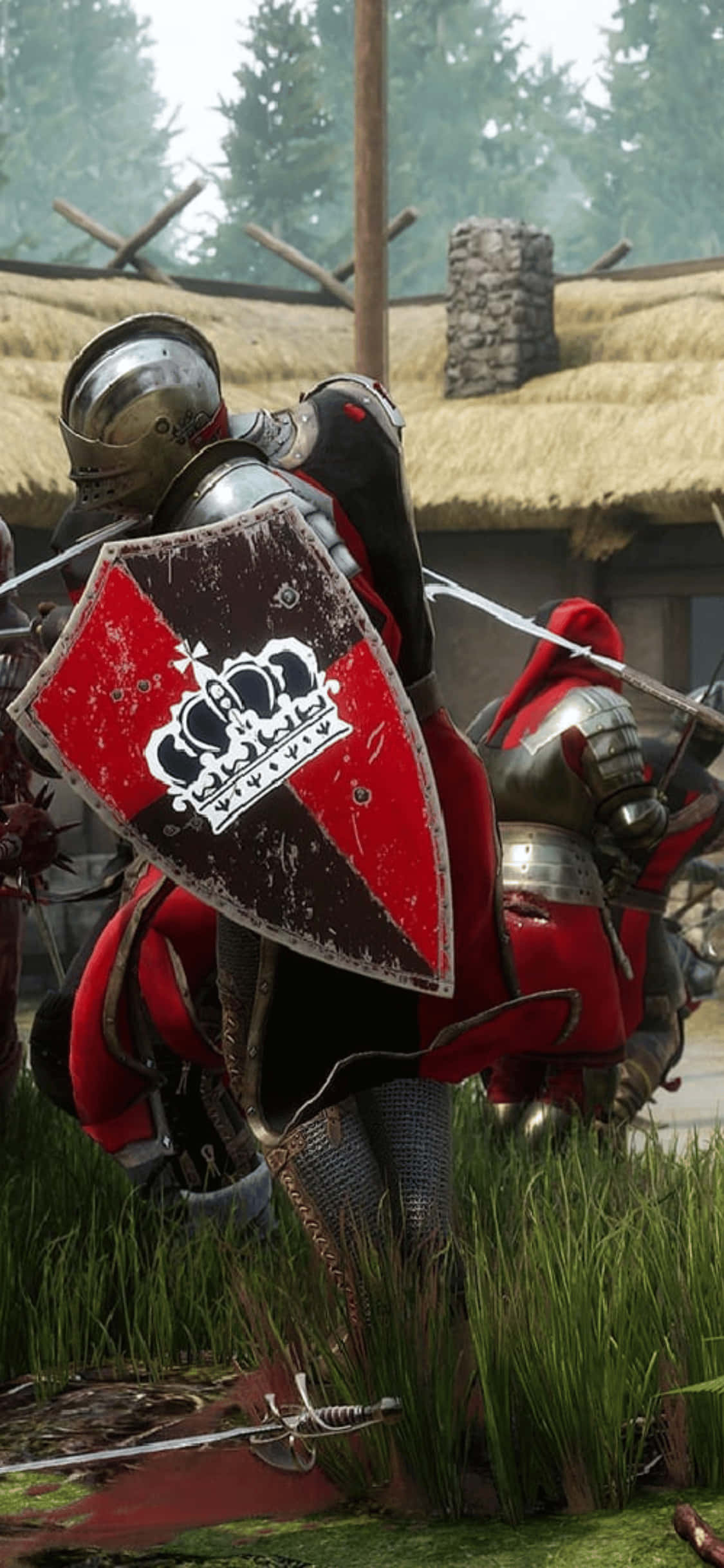 Mordhau 史詩戰鬥場景 iPhone XS 背景 壁紙