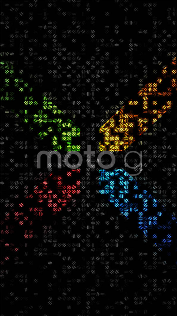 Motorola 多彩黑 壁紙