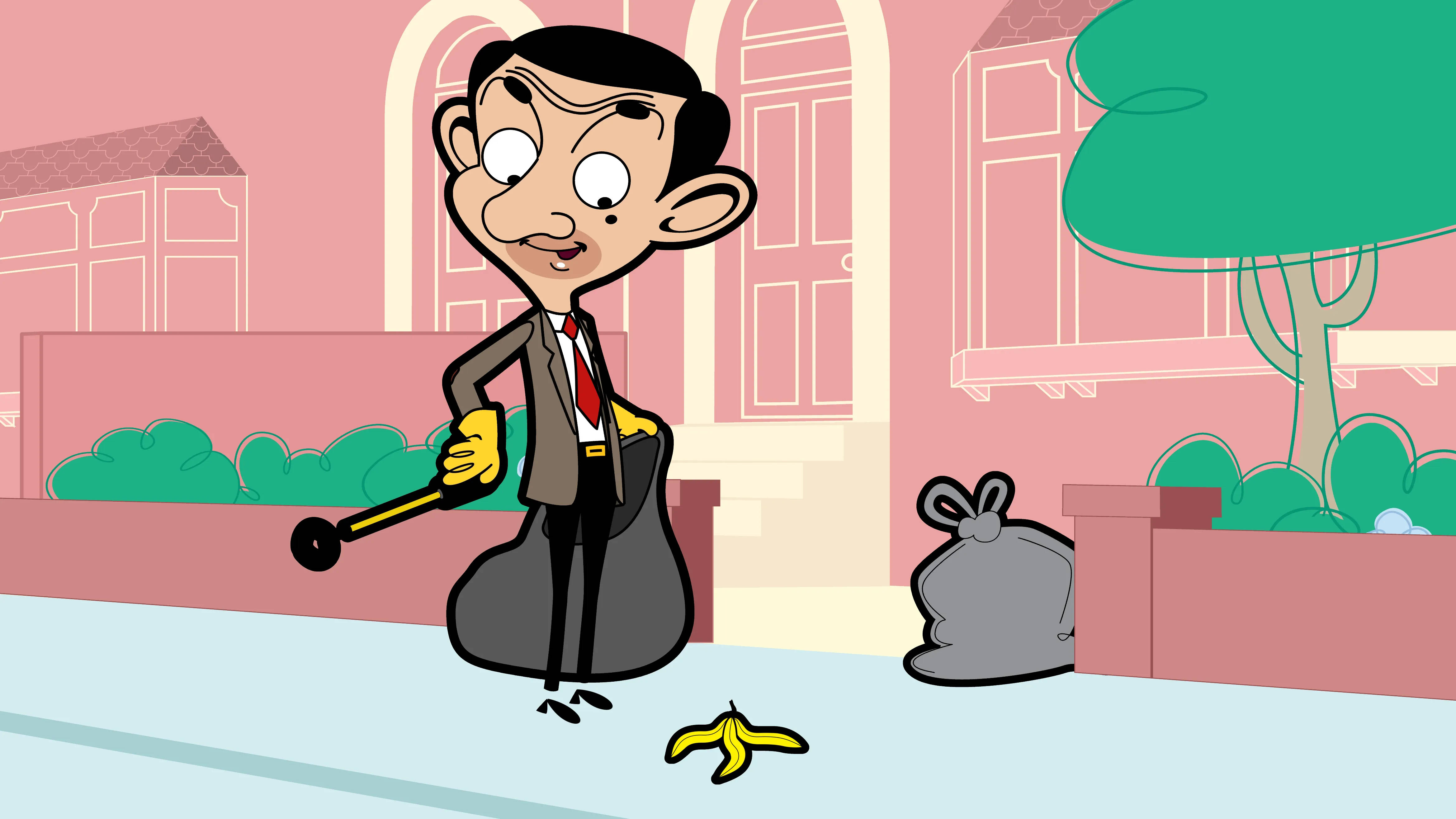 Mr Bean 4K 香蕉皮 壁紙