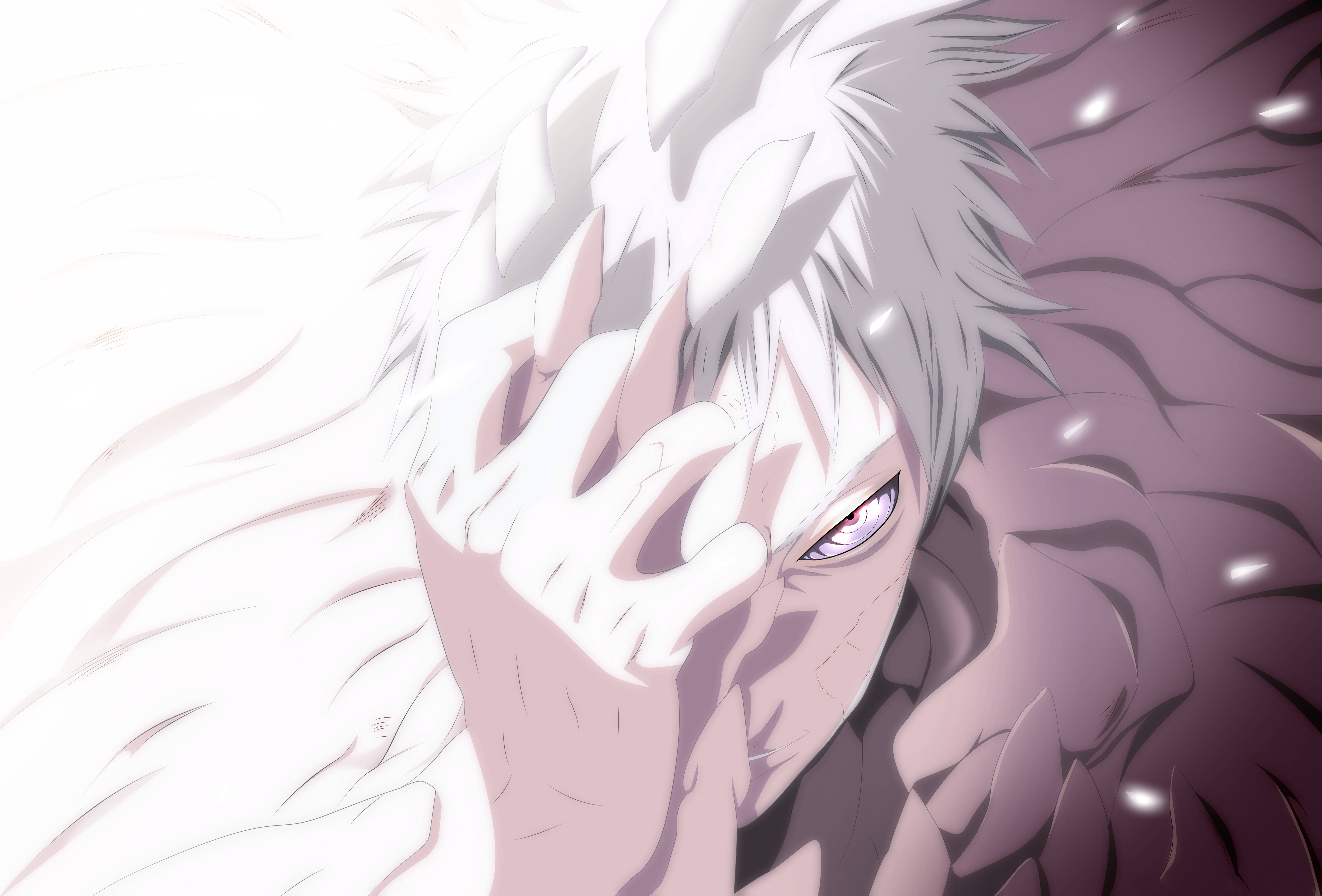 Naruto 4K Obito 輪迴眼 壁紙