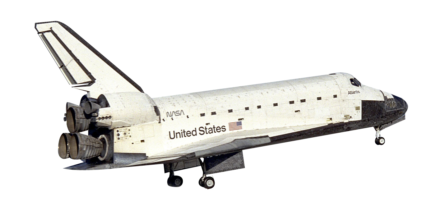 NASA 亞特蘭蒂斯號太空梭起落架展開 壁紙