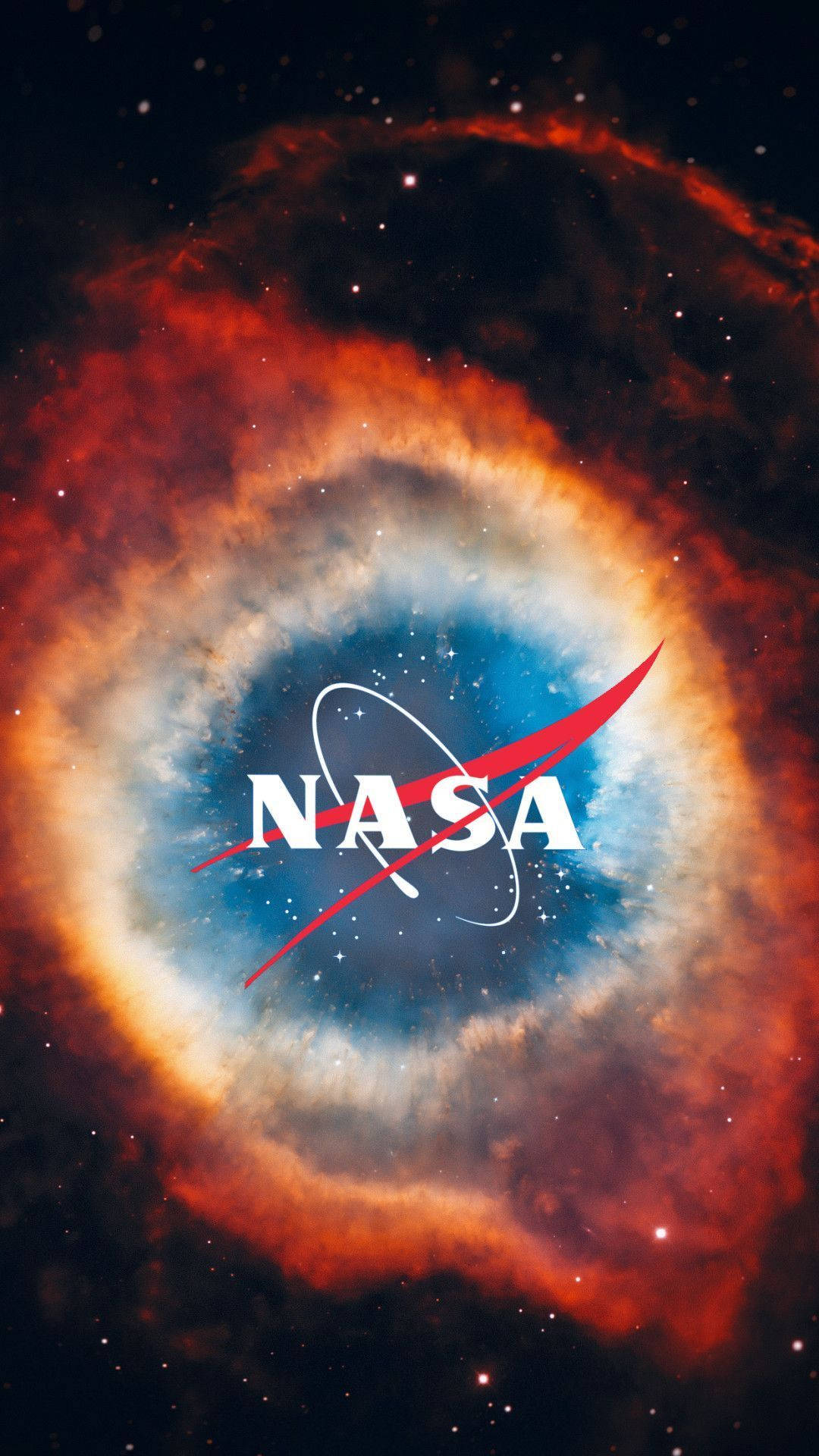 NASA 標誌星雲風格 iPhone 桌布 壁紙