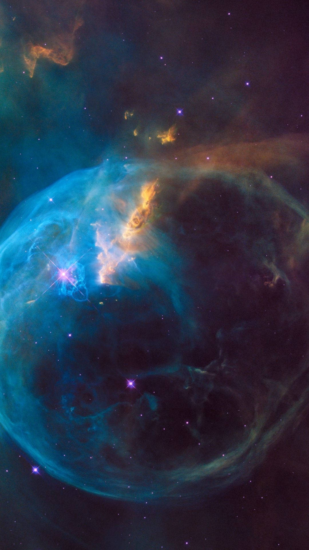 NASA iPhone 美麗星雲 壁紙