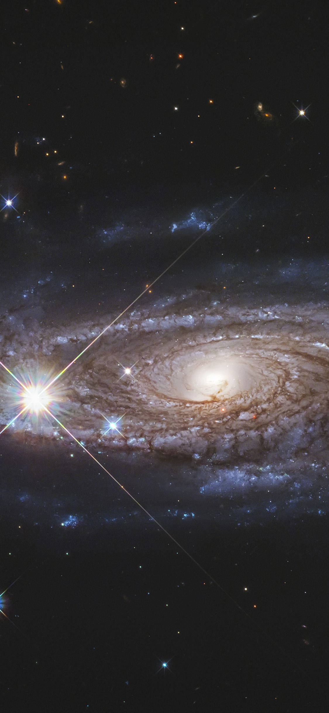 NASA iPhone 閃耀星系 壁紙