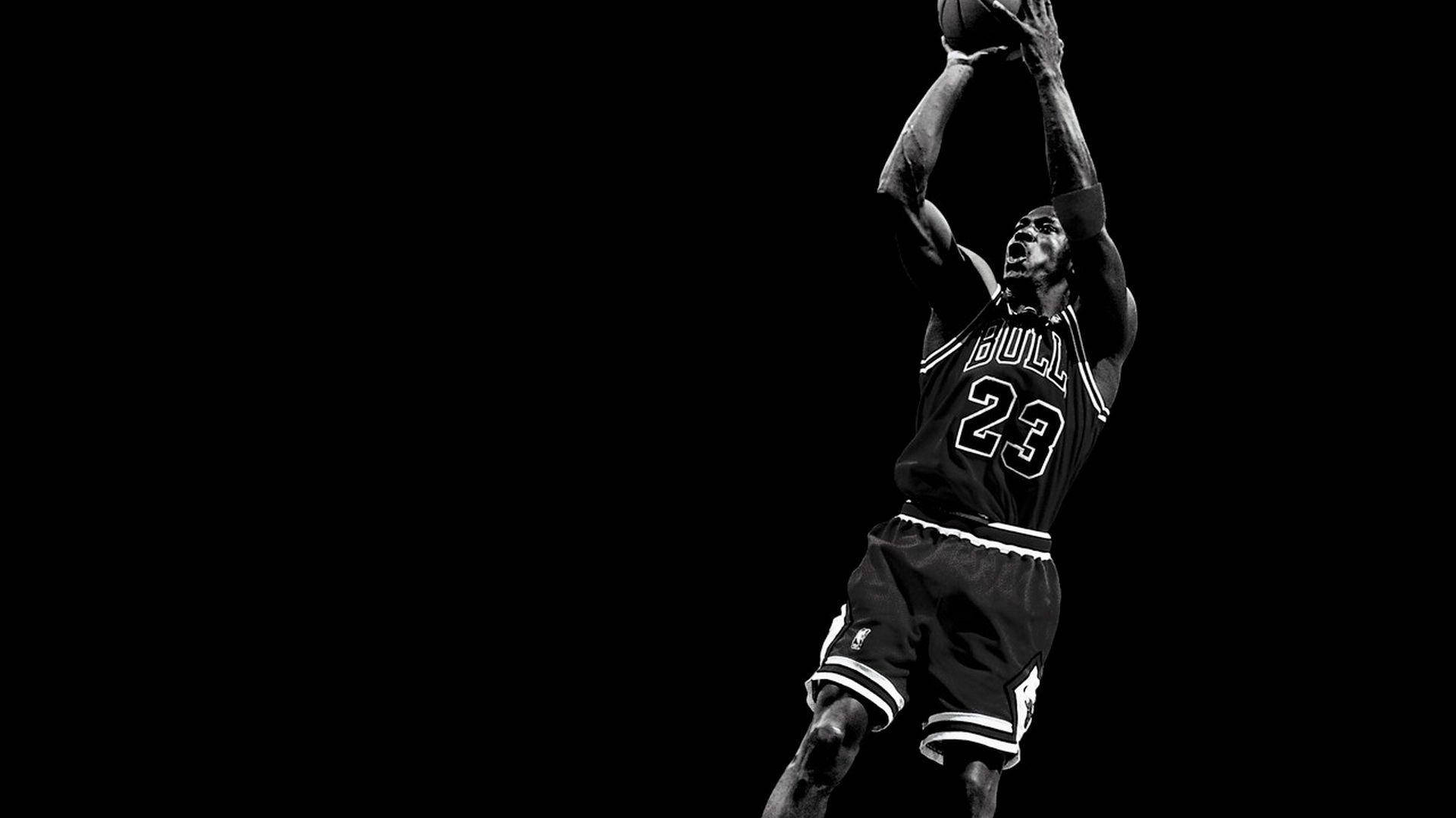 乔丹三分投篮NBA桌面 壁紙