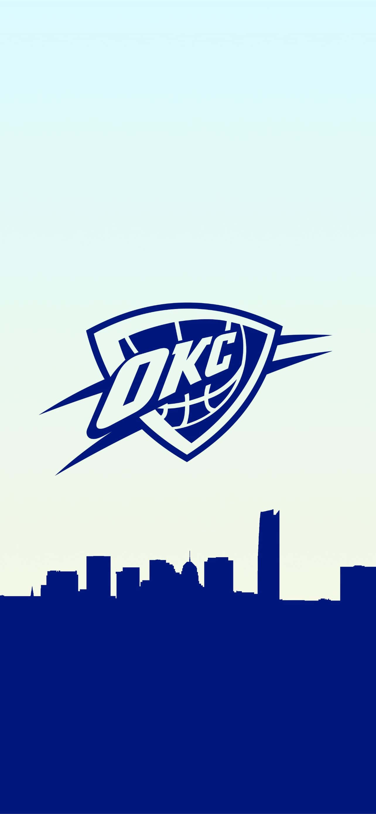 NBA 籃球隊奧克拉荷馬城雷霆隊標誌 壁紙