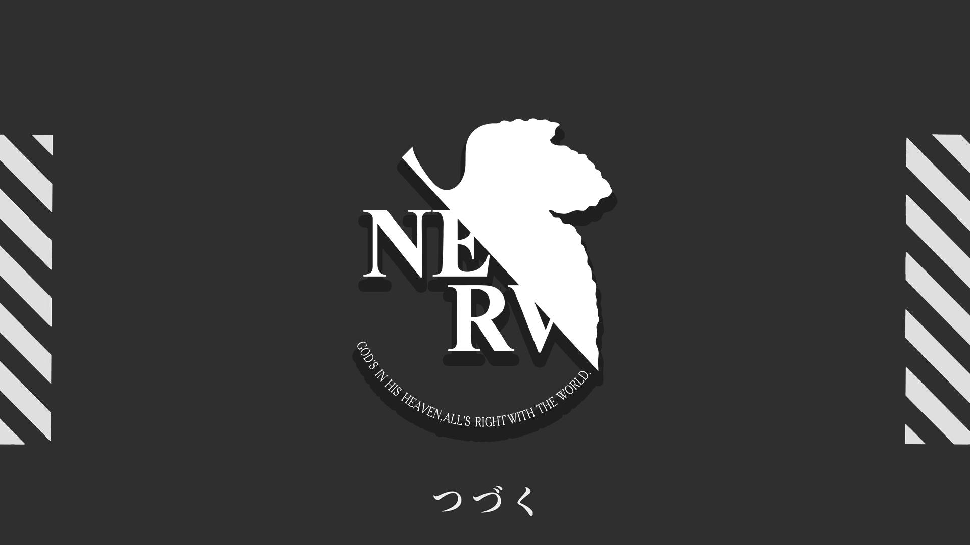 NERV 標誌 新世紀福音戰士 4K 壁紙