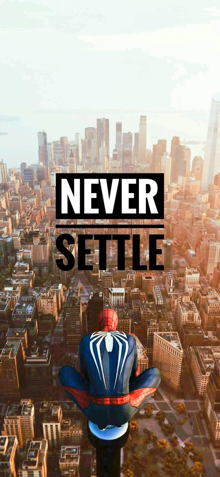 Never Settle 紐約背景 壁紙