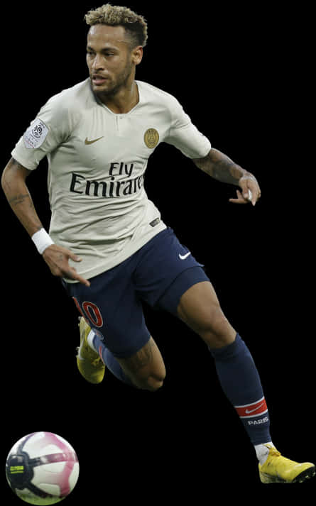 Neymar 动作瞬间 P S G 壁紙