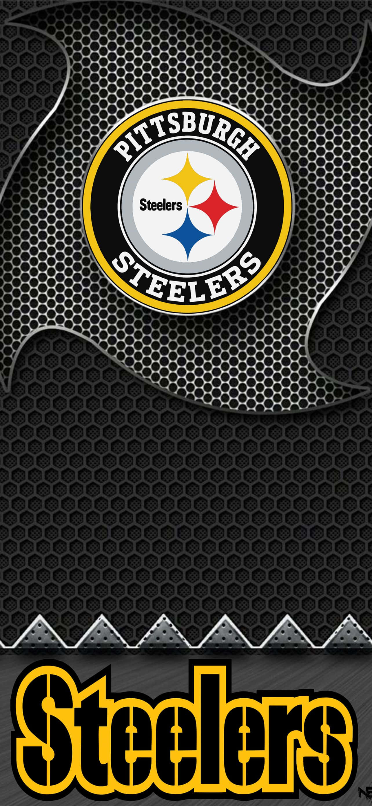 NFL 粉絲歡呼：用鋼人隊 iPhone 桌布展現球隊驕傲 壁紙