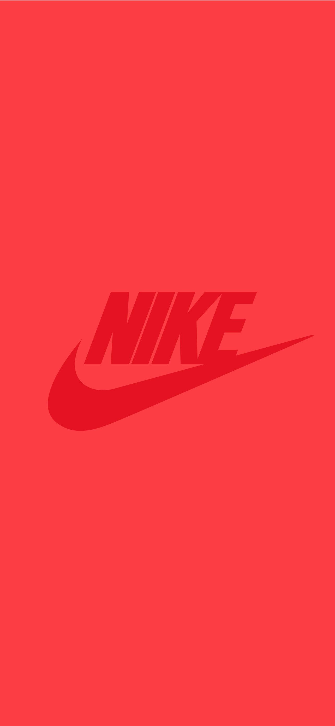 全紅Nike iPhone 壁紙