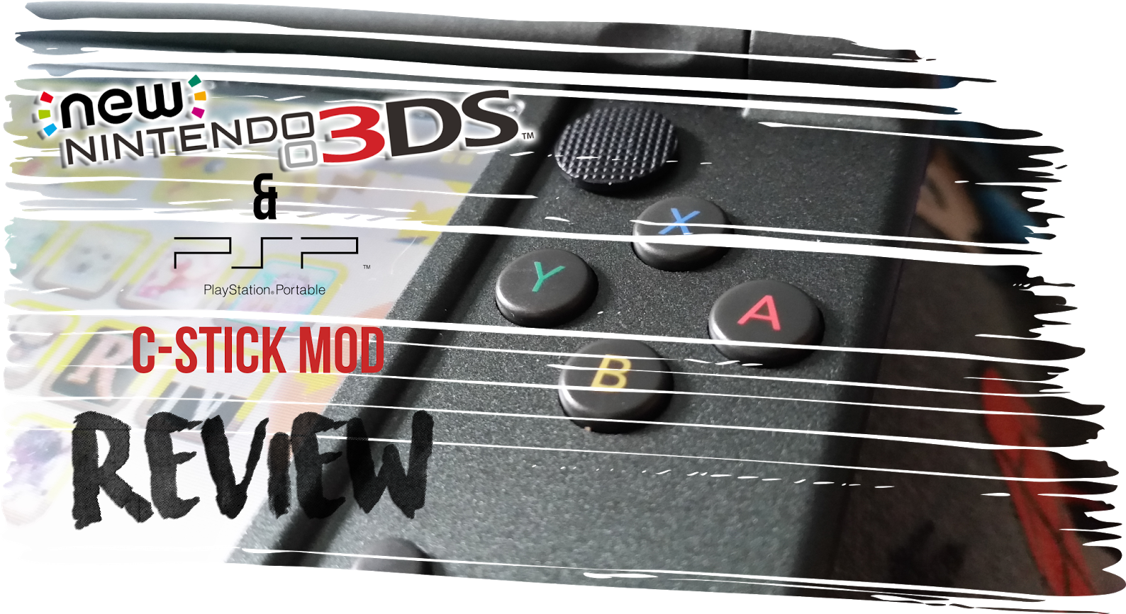 新Nintendo3DS C搖桿改裝評測 壁紙