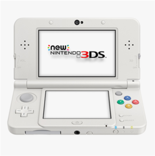 新Nintendo3DS白色開機畫面 壁紙