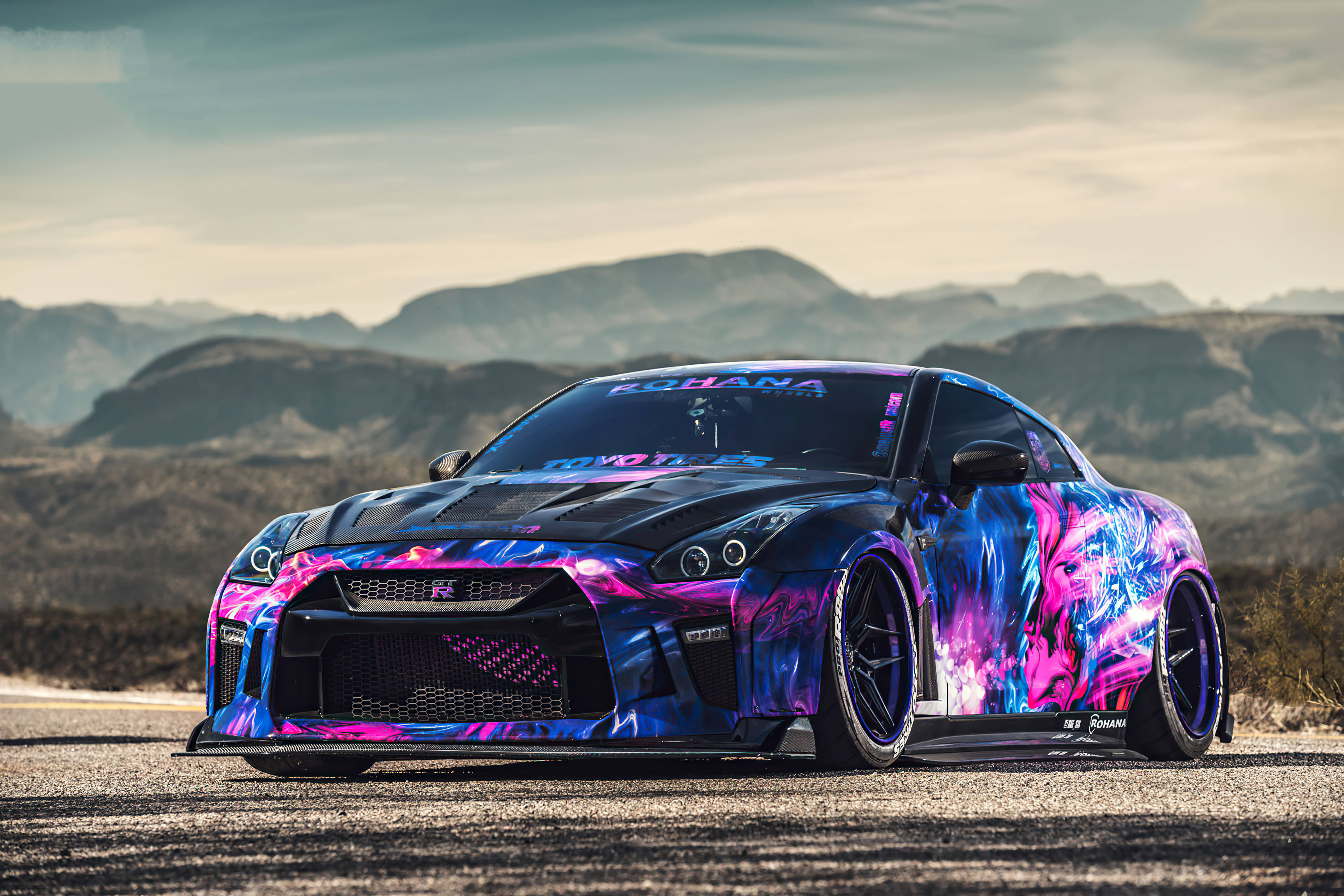 極致細節 Nissan GT R 4K 壁紙