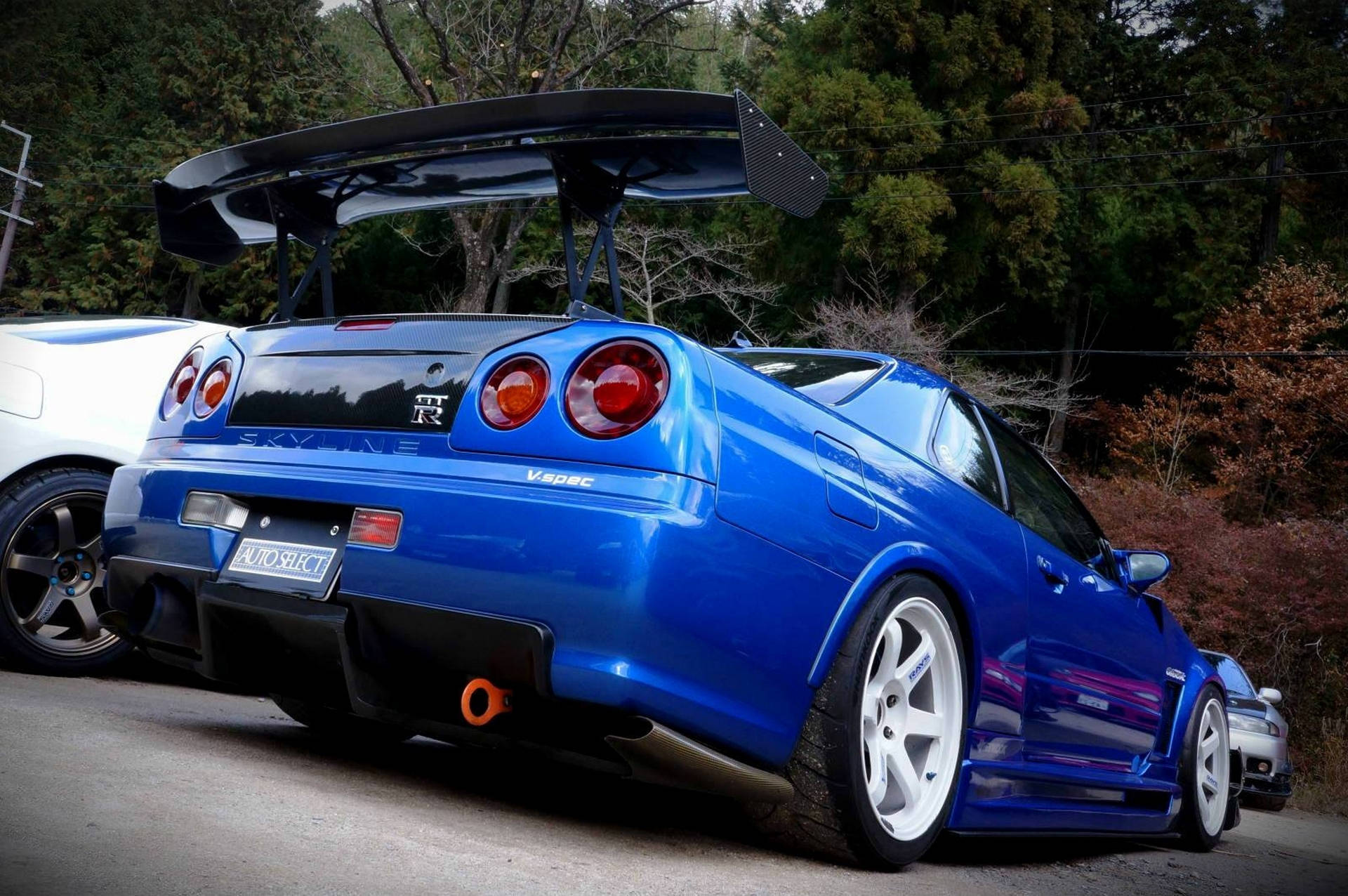 Nissan Skyline GTR R34 高畫質霸氣側拍 壁紙