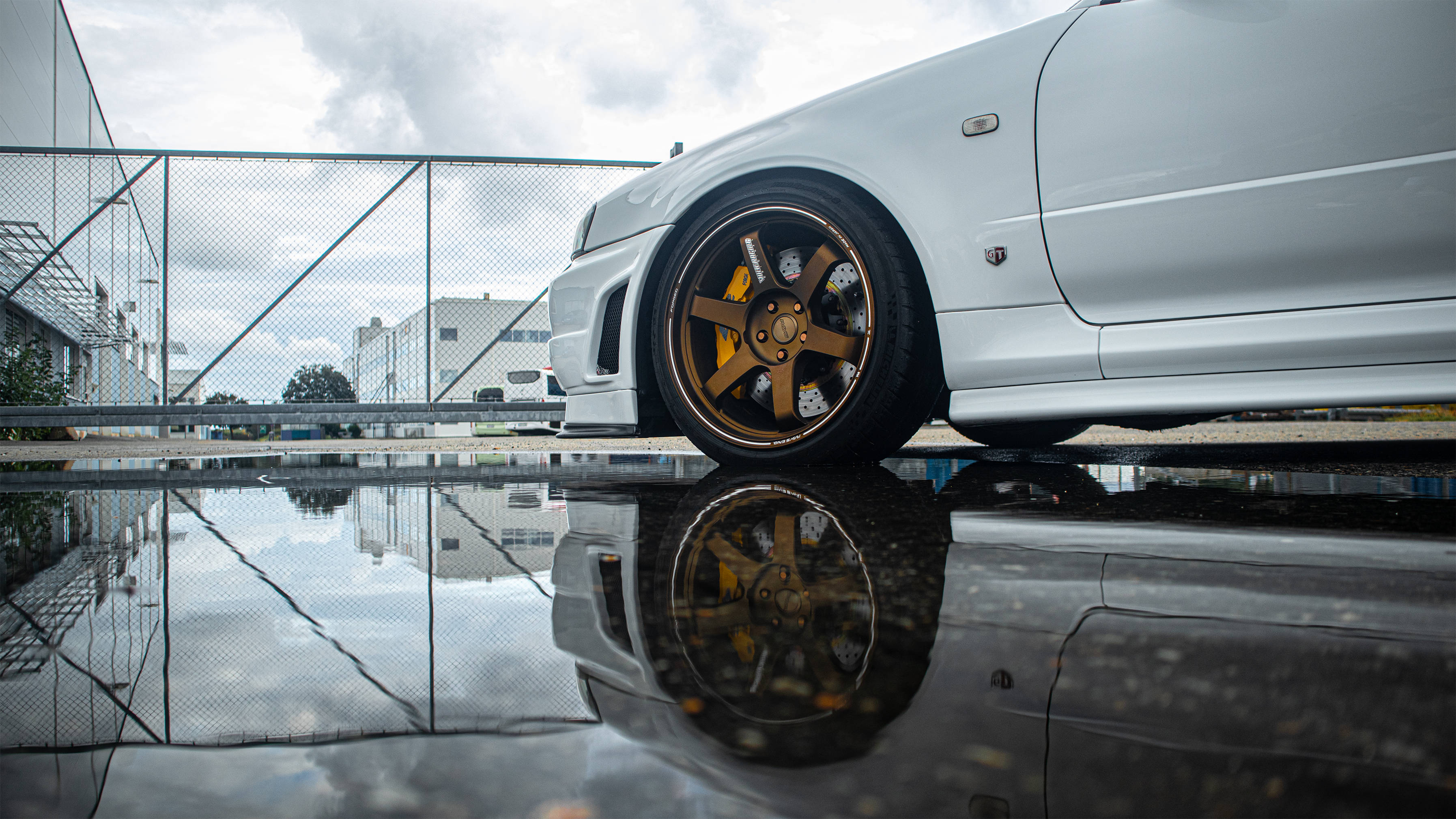 Nissan Skyline GTR R34 輪圈 壁紙