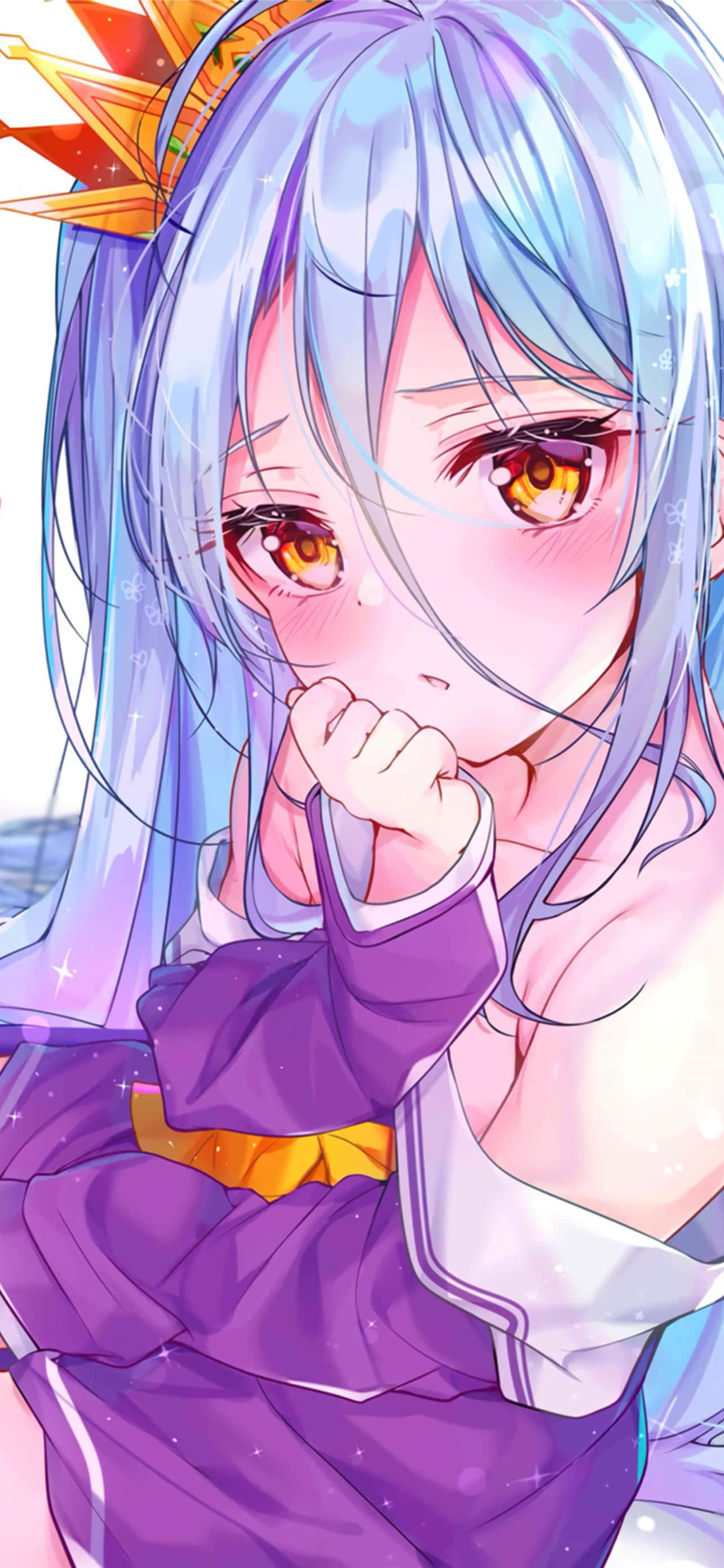 No Game No Life 白 艺术图 壁紙