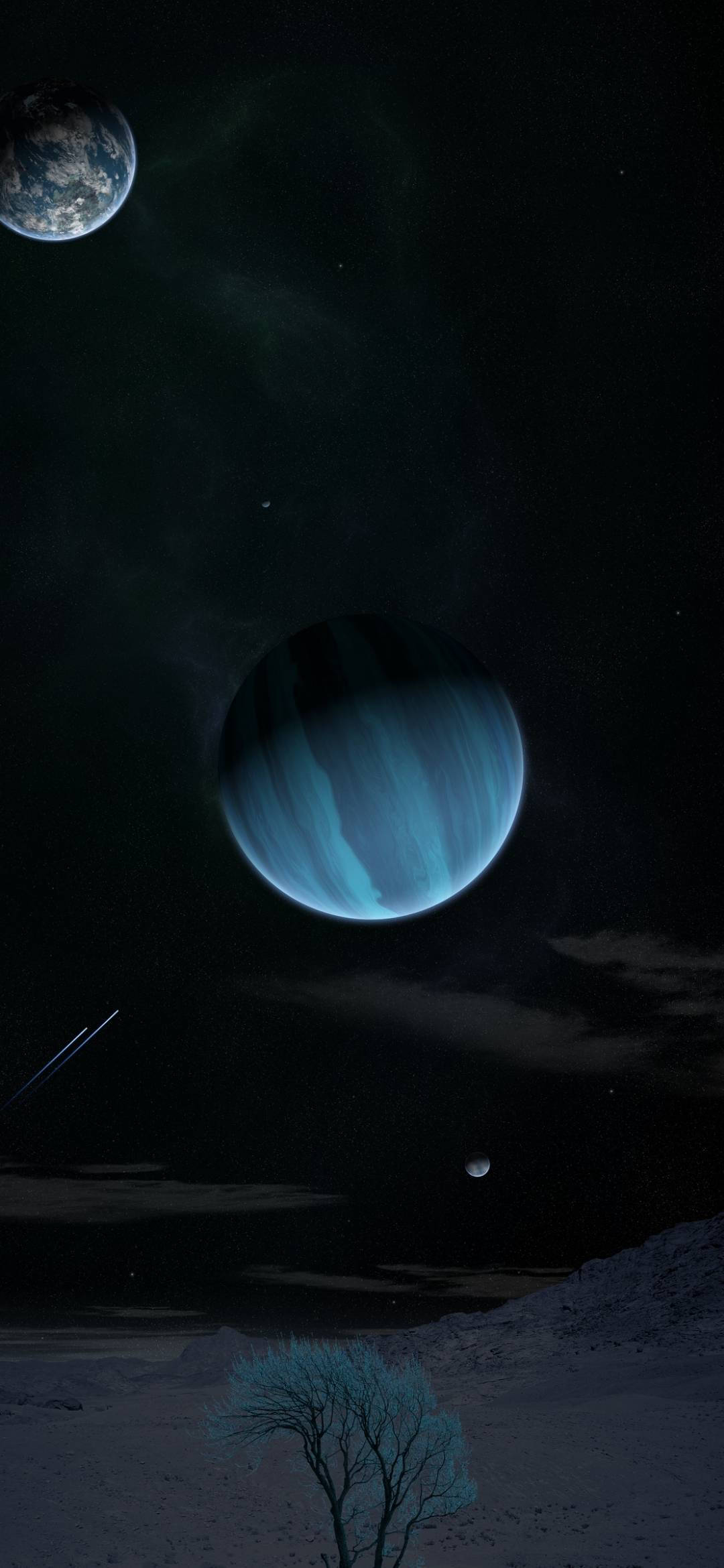 Note 10 Plus 外太空 壁紙