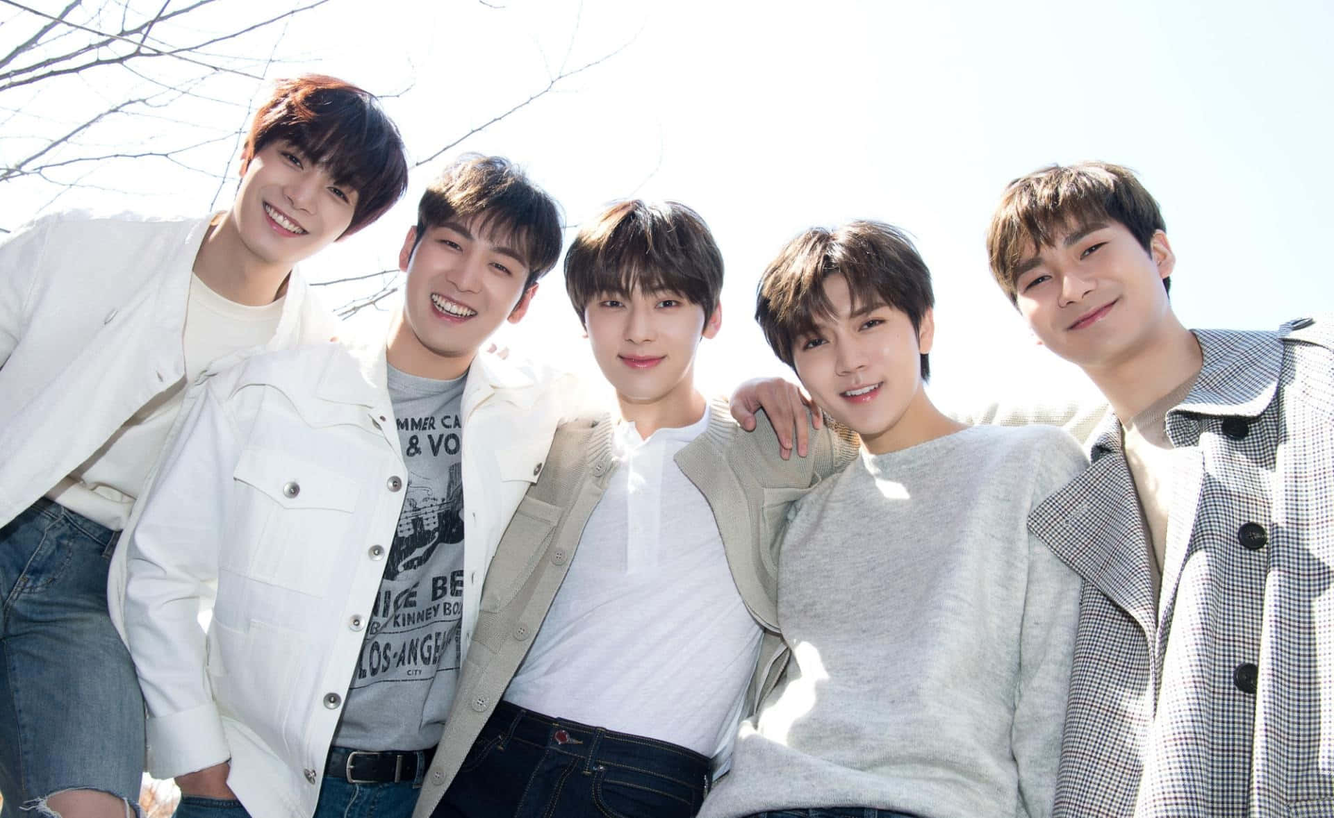 Nuest Kpop 男團戶外 壁紙