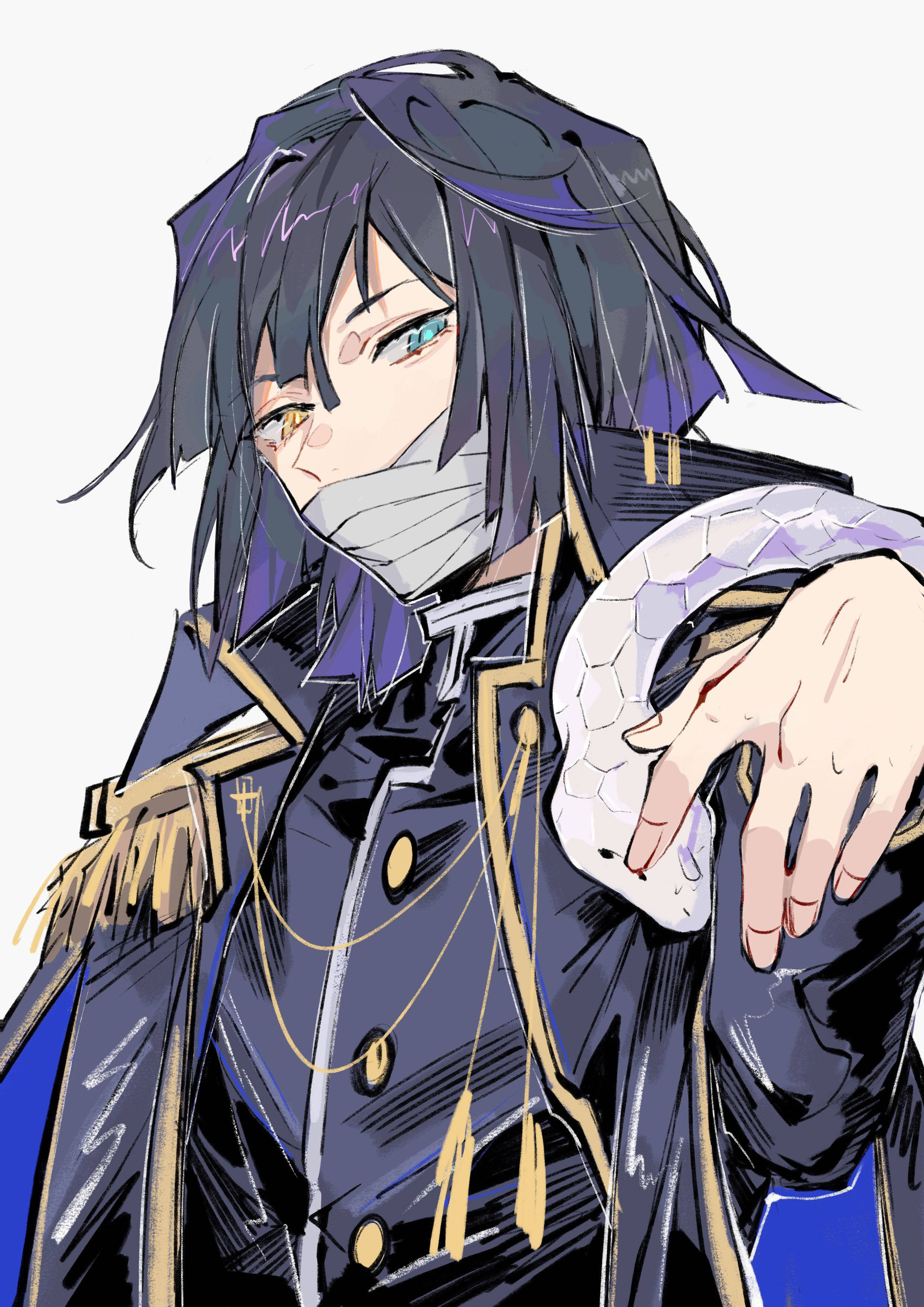 Obanai Iguro 數位繪畫 壁紙