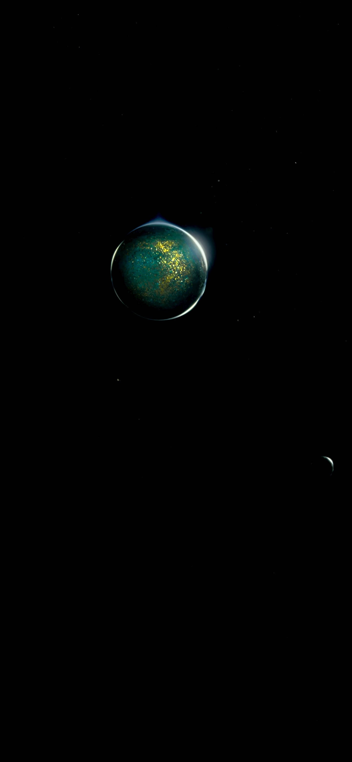 孤獨星球 OLED 手機 壁紙