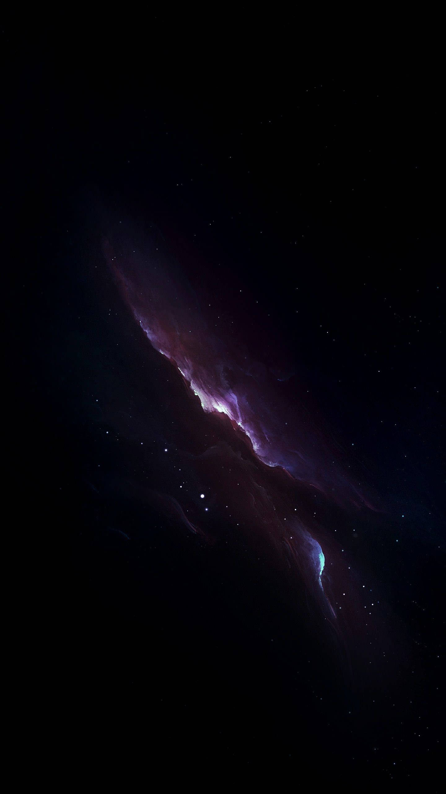 OLED 抽象光 壁紙