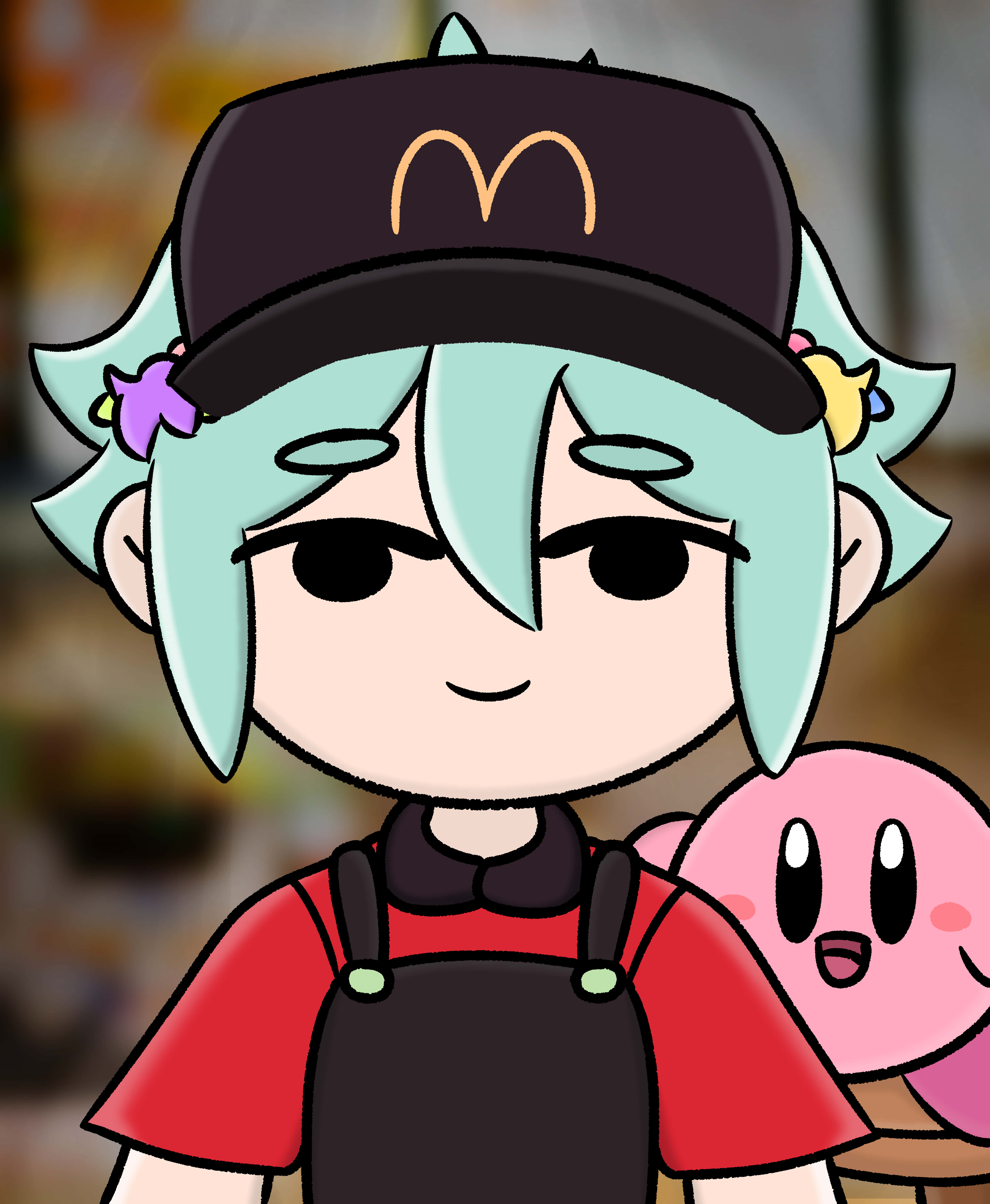 Omori 大頭貼 Basil 與卡比 壁紙