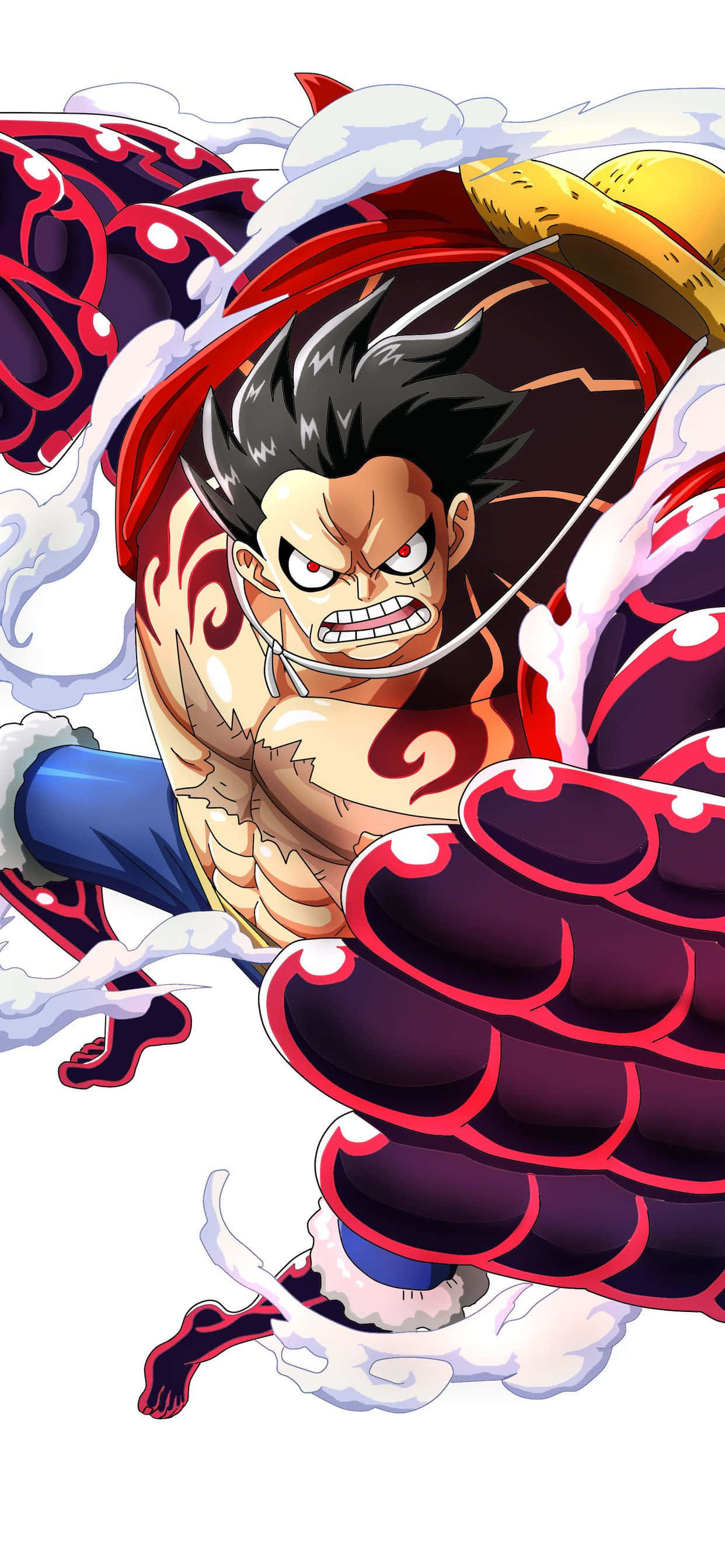 One Piece 橡膠果實魯夫手機 壁紙