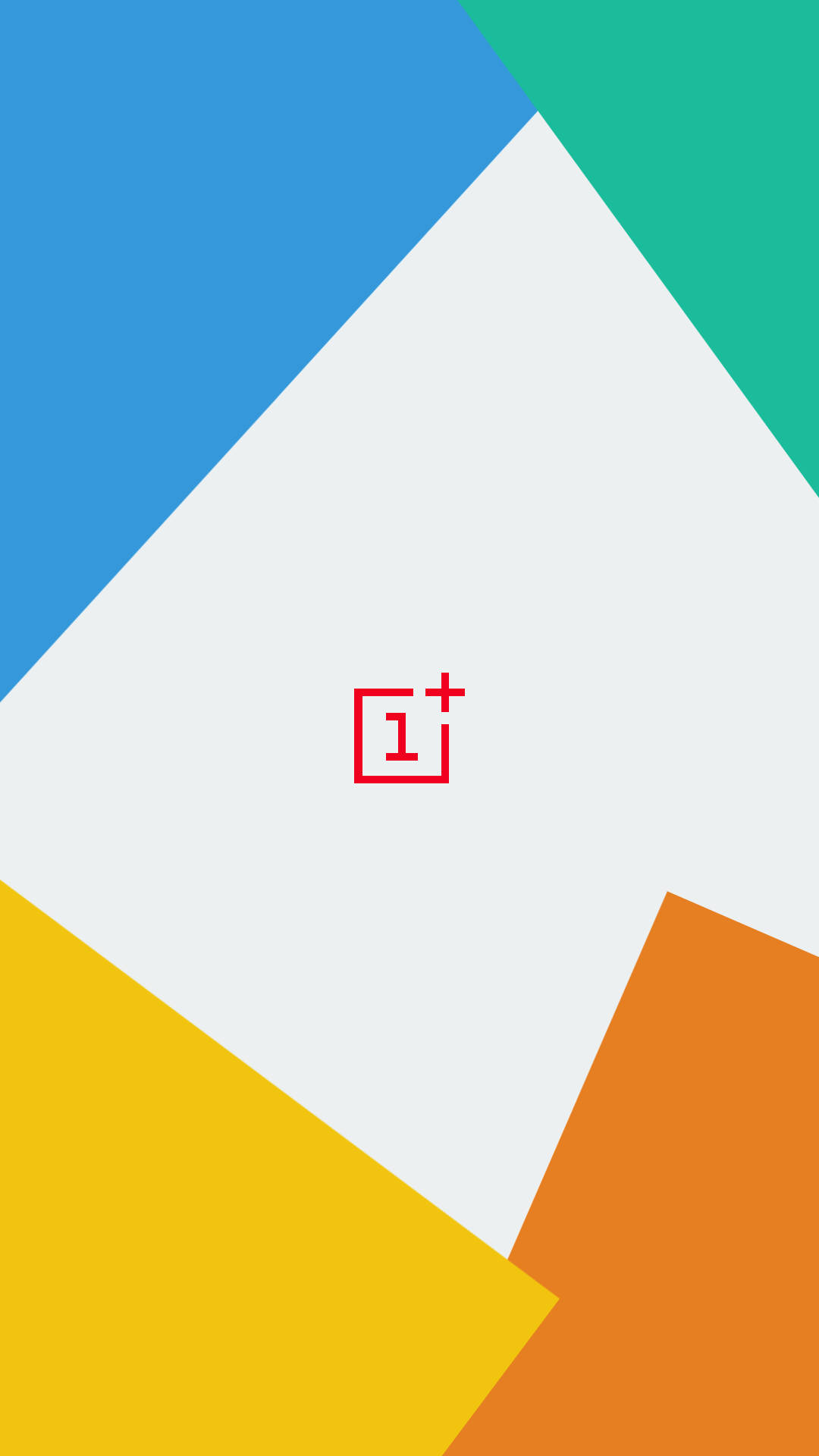 精緻的OnePlus幾何邊框設計 壁紙